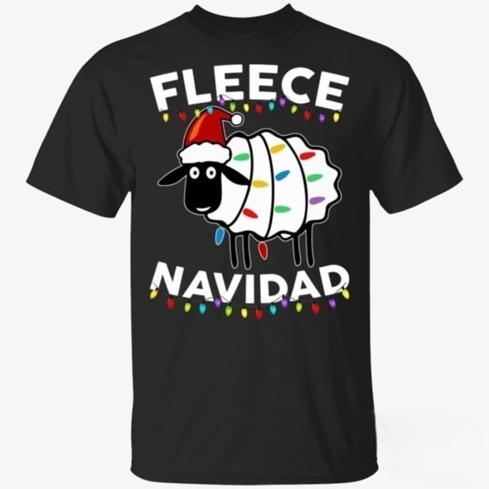 Fleece Navidad T Shirt For Unisex